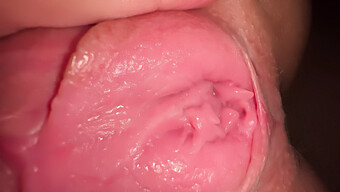 Amateur 18-Year-Old'S Intense Close-Up Masturbation Session